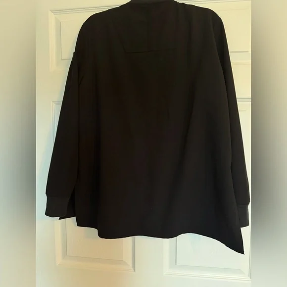 FIGS Bellery Scrub Jacket Women's Size XL Black Technical Collection Full Zip - Picture 2 of 11